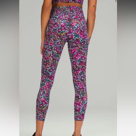 lululemon athletica Floral Leggings Size 4 - Picture 2 of 13